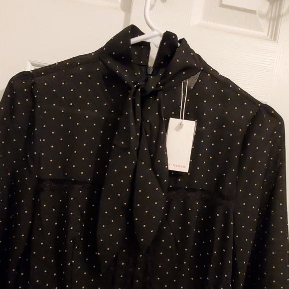 Black Mini Dress - Picture 2 of 4